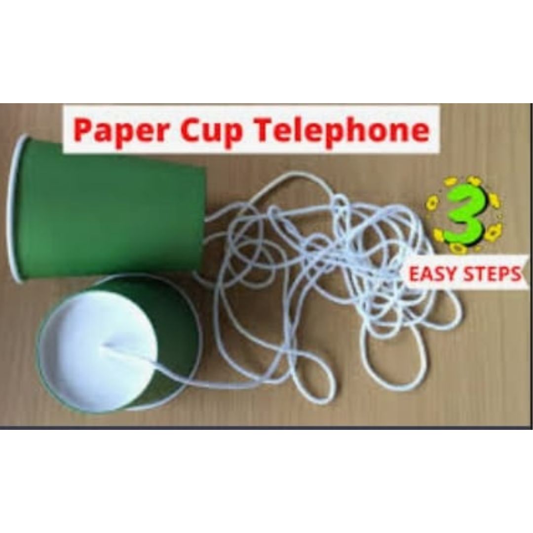 Discovery Hours Paper Cup Telephone